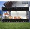 FoundGo 225x300cm Transparente Pavillonplane mit Ösen [0.45mm 450g/㎡] Wasserdicht Winddicht Outdoor Plane für Draussen Garage Terrasse Garten (Höhe x Breite)