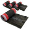 DAPRONA 4x Bande de Faîtage Alu Super Vent 5m x 390mm Noir RAL 9005, Colle Butyle