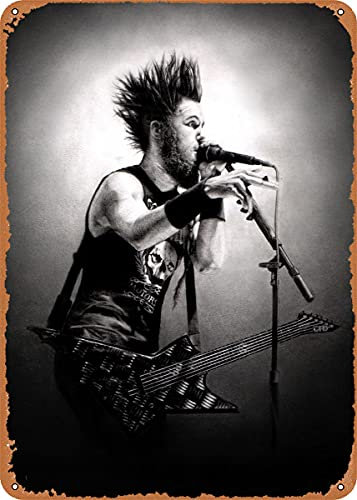 Wayne Static Wanddekoration, Retro, 20,3 x 30,5 cm