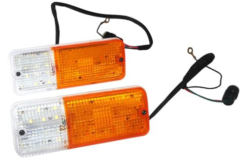 AEspares LED Standlicht Kotflügel vorne Blinker Set Kompatibel mit Suzuki Jimny Samurai SJ410 SJ413