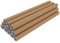 Mumusuki 12er-Pack Versandröhren, 2 X 16 Zoll Kraftpapier, Runde Versandtaschen aus Pappe für den Versand von Postern, Kunstdrucken, Karten, Blaupausen. Schützt Wertgegenstände, mit (3,4