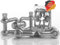 PD® Drehwirbel Edelstahl 6mm (Gabel-Gabel) | Wirbelschäkel aus rostfreiem Edelstahl A4 | Universelle Schäkel Edelstahl mit Drehgelenk für Garten, Boot & Heim | Drehhaken Schekel Hochfest | 5 Stück