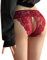 WILLBEST Cotton Frilly Knickers and Thongs for Women in Sets - Personalized Long PJs and Corsets for Christmas Nightwear - Sexy Christmas Lingerie