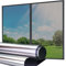 Lifetree Fensterfolie Spiegelfolie Wärmereflektion Selbstklebend Sonnenschutzfolie Wärmegrad Innen & Auße Kontrolle Anti-UV Privatsphäre Glas Fenstertönung Glatt Fensteraufkleber 60 * 200cm Silber