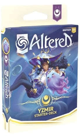 Equinox, Altered: Jenseits der Tore, Yzmir Starter Deck, 40 Karten, Akesha, die Magierin - nicht-kampfbasiertes Gameplay, Sammel-Trading Card Game, Alter 13+, 2 Spieler, 20-30 Minuten, Deutsch