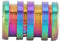 Outdoor Hanging Knife Lanyard High Strength Knife Accessories Outdoor Kits (Colorful)