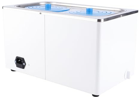 Digitale Wasserbadheizung, 7 L Digitale Labor-Thermostat-Wasserbäder mit Wählbaren Öffnungen, 600 W Heizwasserbad mit Konstanter Temperatur, Wasserbäder (EU-Stecker 220 V)