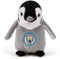 The Gift Scholars Man City FC 22cm Pinguin-Plüsch: Offiziell lizenzierter, umweltfreundlicher Fußball-Kuscheltier Citizens jeden Alters.