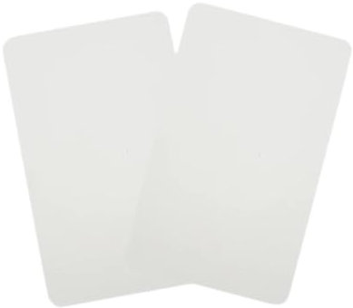 Dickly 2er-Pack PVC Reparaturflicken, 20cm x 12cm Wasserdichtes Reparaturset für Schlauchboote, Kajaks, Luftmatratzen, Hellfarben