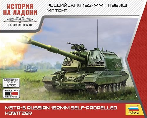 Zvezda - 1/100 MSTA-S - Plastik-Modellbau - Maßstab: 1:100