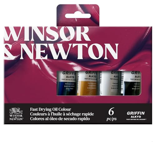 Winsor & Newton Griffin Alkyd Huile Debutant Set 6X37ml
