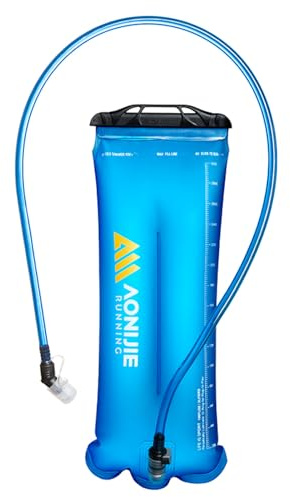 Azarxis Trinkblase, 1.5L, 2 L, 3 L Wasserbehälter, Trinksystem Wasserbeutel für Wandern Camping Trinkrucksack