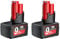 2X 9000mAh Battery for Milwaukee M12, Powtree Replacement for Milwaukee Battery XC 48-11-2410 48-11-2420 48-11-2411 48-11-2401 48-11-2402 Cordlees Power Tools