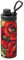 Belle bouteille d'eau isotherme en acier inoxydable avec motif coquelicot rouge 532 ml
