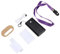 UV Hair Extension Glue, Hair Extension Tool Kit with UV Light, Easy & Fast Curing for Salon Wig Grafting, Saves Time