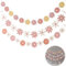 AzureRay Gänseblümchen Deko,Blumen Girlande Geburtstag Dekoration mit 3 Stück Daisy Banner Retro Boho Style für Party,Kindergeburtstag