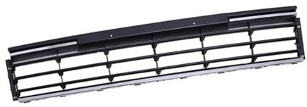 Kühlergrill Grill Frontstoßstangengrill Racing-Grill Mit Hellem Chrom-Streifen-Rahmen Für VW Für Passat Für B7 2011 2012 2013 2014 2015 3AA853671 Nieren Kühlergrill