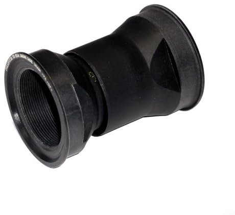 Fahrrad-Tretlager-Adapter, BB30 Gewinde-Tretlager, schwarzer Kunststoffadapter, präzise und fest, für BSA für Sram 46 bis 24M Mspindle Kurbelgarnituren