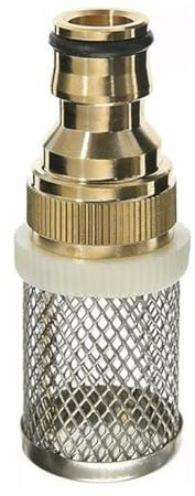 LCUVIMPEX Filtro per Tubo Flessibile, Filtro a Rete Tubo 1 pz. Filtro for irrigazione da Giardino in Acciaio Inossidabile(3/4)