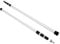 JF HOME BLISS 2PCS Telescopic Tent Poles Adjustable Aluminum Camping Tent Pole Awning Poles for Canopy, Sun Sail, Awning Rail & Outdoor Shelter Setup (90-230cm)