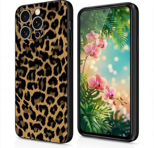 Compatibile con Xiaomi Redmi 8, Custodia Cellulare Anti-Caduta TPU Originale Motivo Leopardo