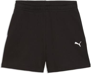 Puma Girl's Ess High Waist Shorts Tr G Knitted Shorts