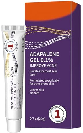 20g Akne-Creme, Pickelcremefür das Gesicht, Feuchtigkeitsspendende Anti-Akne-Creme Verfeinert das Hautbild, Reguliert die Talgproduktion der Haut und Reinigt die Haut Gründlich (1PCS)