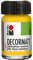 Marabu 14010039021 - Decormatt Acryl Mittelgelb 021, 15 ml, samtmatte Acrylfarbe auf Wasserbasis, cremig und farbintensiv, speichelfest, wetterfest, zum freien Malen und Schablonieren