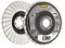 Disco Lamellare Per Ferro/Inox Supporto In Feltro 100% Cotone. Ottimo Grado Di Lucidatura, Migliori Prestazioni Se Utilizzato A Basse Velocità.