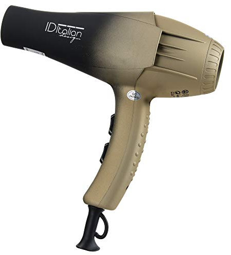 ID Italian Design, Haarfön Airlissimo Grau 2300W, 2 Temperaturstufen mit 2 Geschwindigkeiten