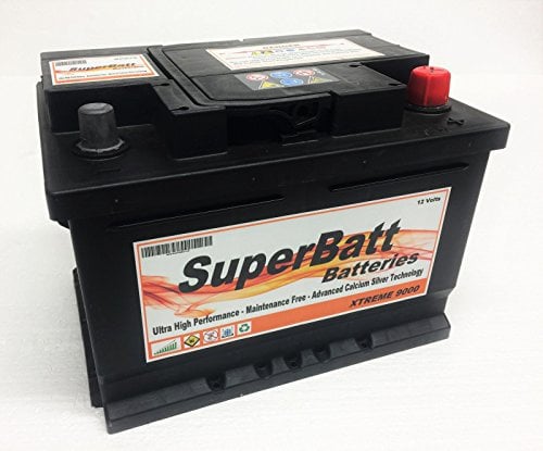 SuperBatt XC075 (TYPE 075) Car Battery - 12V 60AH 600A