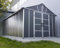 Canopia by Palram Gerätehaus Yukon 11x17.2 Geräteschuppen Metall 519 x 332 cm Grau Polycarbonatplatten rostbeständig UV-Schutz