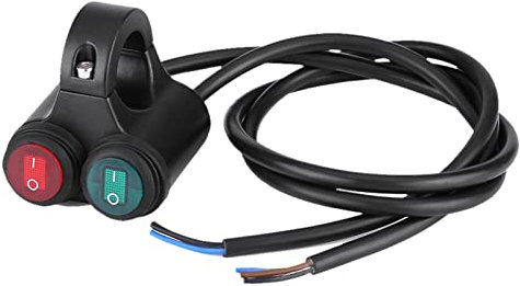 Motorrad Lenker Schalter, 22mm 4 Arten Universal Motorrad Lenker Scheinwerfer Bremse Nebelscheinwerfer Horn Dual Control Knopfschalter(D)