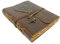 WANDERINGS Vintage Leder Journal – 28X22 cm - Antikes Handgefertigtes Notizbuch Mit Büttenrand Papier- Perfekt Zum Schreiben, Tagebuch Für Erwachsene, Reisetagebuch Zum Selberschreiben, Organizer