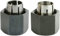 Gadgetool 2 piece Router Collet Kit 1/4 and 1/2 fits for Dewalt 326286-04, 326286-03, Bosch 2610906283, 2610906284, Hitachi 323-293, 323-421,Big Horn 19691,19693&RC025DW,RC050DW