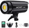 K&F Concept 150W LED Studioblitz, Dimmbares Blitzlicht mit 2,4GHz Kabellos System，LCD Bildschirmund und Fernbedienung,CRI 95 +，TLCI 95 +，R9 90 5600K LED Video Licht für Video Foto Porträtaufnahmen