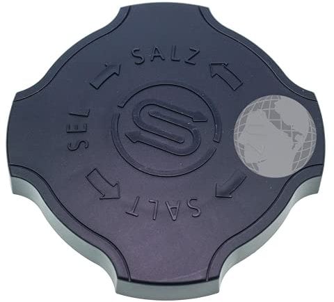 Beko Water Softener Container Cap for Dishwasher, Replacement Part 1766560100, Black