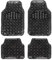 MTA - 418171 - Tapis pour 406 Coupé (1999/03-2001/06) - 2 avants + 2 arrières - PVC Noir