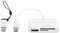 YACSEJAO USB C SD Kartenleser Adapter, Typ C Micro SD TF Kartenleser Adapter, 3 in 1 USB C zu USB Kamera Speicherkartenleser Adapter für mehr UBC C Geräte