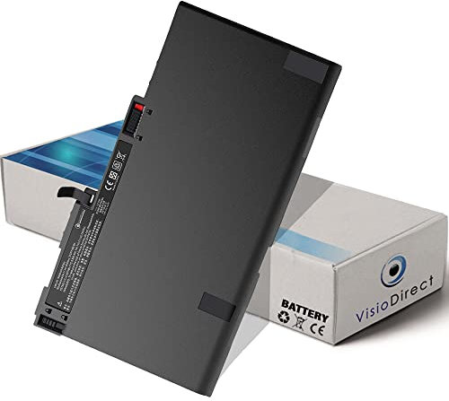 Visiodirect Batterie Compatible HP EliteBook 740 745 755 750 840 850 845 855 G1 G2 CM03XL 11.1V 4000mAh
