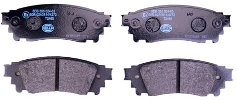 HELLA 8DB 355 024-631 Bremsbeläge | Kompatibel mit: LEXUS NX, TOYOTA ALPHARD / VELLFIRE