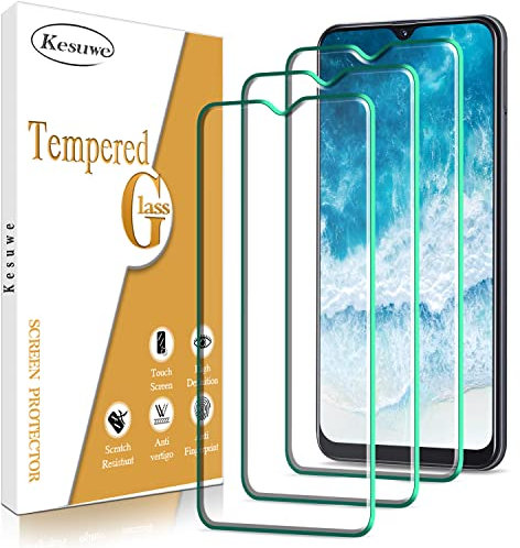 Kesuwe [3 Stück] Schutzfolie für Samsung Galaxy A40, Frei von Kratzern, Blasenfrei, Ultrabeständig, HD Displayschutzfolie, 0.33mm Ultra-klar, 9H Härte, Ultrabeständig