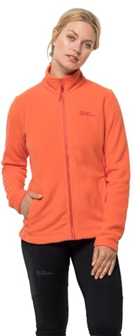 Jack Wolfskin Damen Kiruna Jacket W Fleecejacke, guave, XL