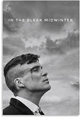 DUSUL Peaky Poster Blinders Thomas Shelby Zitate Poster für Zimmer, ästhetische Wandkunst, 20 x 30 cm