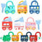 PUZAME Lock and Key Montessori Toy for 1-5 Year Olds - 6 Padlock Car Models Matching Counting Game - Fine Motor Skills Preschool Educational Learning Activities for Kids Boys Girls