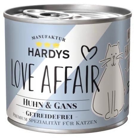 (Love Affair, Huhn mit Gans, Katzennassfutter, 200 g (Produkt AUS Deutschland)