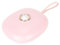 Extra Loud Vibrating Alarm Clock, Bed Shaker for Deep Sleepers Adult Hearing Impaired Deaf, Students Digital Clock for Bedroom Use on Nightstand, Under Pillow, Travel (Rose Pin k)