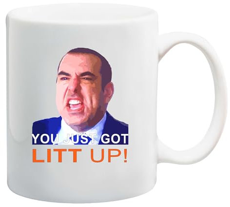BeeGeeTees You Just Got Lit Up by Louis Funny Suits inspirierte Tasse, 325 ml