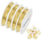 SUNNYCLUE 20M Copper Beading Wire 0.8mm 20 Gauge Gold Jewellery Wires for Crafting & Wrapping