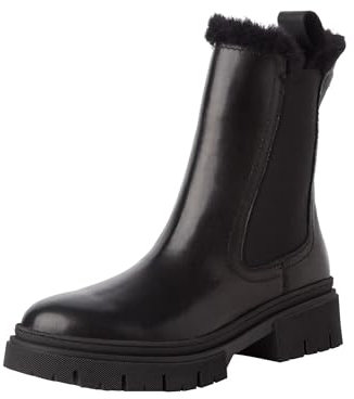 Tamaris Damen Stiefel - 1-26407-43 003 42 BLACK LEATHER